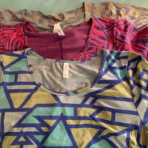3 Lularoe Perfect Ts